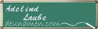 Adelind Laube Visitenkarte